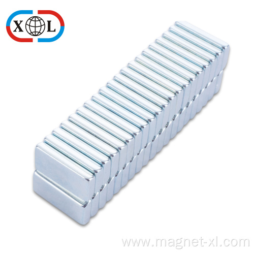 Custom Shape Trapezoid Magnets NdFeB Magnet Zinc Plating